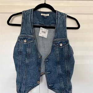 American Eagle Denim Vest